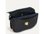 Bleu de Chauffe Pastiche Petit Sac Postier Noir