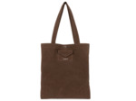 Lancaster Suedine KBA Tote Bag 518-061 Marron