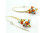 Boucles d'oreilles Aqua Coral