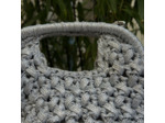 Sac en crochet Argenté
