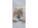 Pendentif amazonite avec cordon olpa1598