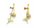 Boucles d'oreilles Jardin d'ailes