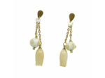 Boucles d'oreilles fleurs DUNE