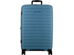 Jump Striper Valise 77cm 4 Roues Extensible Bleu