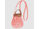 Longchamp Le Pliage Filet Sac Porté Travers XS Blush