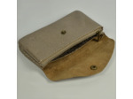 Farfouillette Porte-monnaie Cuir brillant GM Taupe