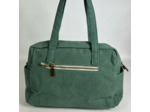 Farfouillette Sac Shopping En Velours Celadon