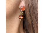 Boucles d'oreilles cabochons Soryne
