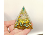 Pyramide Orgonite n°8     5x5cm