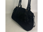 Farfouillette Sac Shopping Effet Brillant Noir