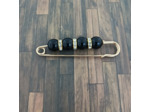 Broche perles noires