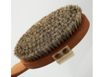 Croll & Denecke Brosse de bain en crin avec manche