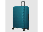 Jump Inlu Valise Rigide Extensible 4 Roues Tsa 78Cm Bleu Pétrole