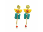 Boucles d'oreilles Coeur de mer