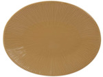 Table Passion - Plat ovale 41.5 cm Bohemia moutarde