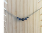 Collier Lapis Lazuli/argenté