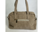 Farfouillette Sac Shopping En Velours Taupe