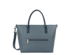 Lancaster Maya Double Kba Sac Cabas 517-102 Bleu Givre