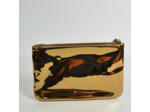 Mila Louise Poch PM SH Trousse de Sac Et Monnaie Verni Ocre