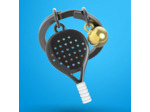 Metalmorphose Porte-clés Padel