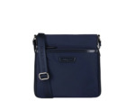 Lancaster Basic Verni Sac Porté Travers 514-59 Bleu Foncé