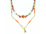 Collier double PAPAYA