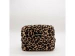 Hindbag Leon Trousse Cosmétique Fausse Fourrure Léopard