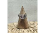 BAGUE ARGENT AMETHYSTE