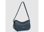 Lancaster Dune Petit sac Besace En Cuir Grainé 529-94 Bleu Foncé