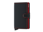 Secrid Porte-Carte Miniwallet Matte Black Red
