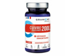 Cuivre 60 gélules Défenses immunitaires Granions