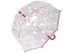 Isotoner Parapluie Enfant Cloche Manuel PVC Licorne arc en ciel