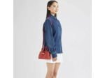 Longchamp Roseau Shadow Sac Porté Main M Blush