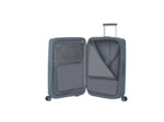 American Tourister Fastforward Valise Cabine Trolley 4 Roues Bleu Acier