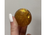 SPHÈRE FLUORITE JAUNE