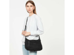 Lancaster Basic et Sport Pompon Sac Porté Croisé 514-38-Noir