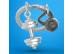 Metalmorphose Porte-clés Musculation