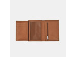 Longchamp Veau Foulonné Portefeuille En Cuir Caramel