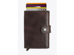 Secrid Porte-Carte Miniwallet Vintage Chocolat