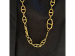 Sautoir Maille marine Doré