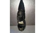 Statue Obsidienne dorée 514g pièce unique qualité  premium du Mexique