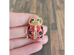 Broche coccinelle