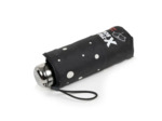 Isotoner Mini X-Tra Solide Parapluie Pliant Pois Noir/Jaune