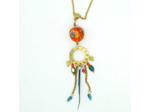 Collier plume PAPAYA
