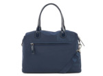 Lancaster Basic Verni Sac Shopping 514-66 Bleu Foncé