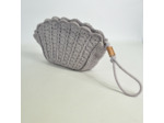 Biba Sunibel Pochette Crochet en Coton Tressé Lavanda