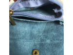 Farfouillette Porte-monnaie compact Cuir PM Bleu