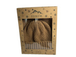 Fonem Lot Bonnet & Echarpe Camel