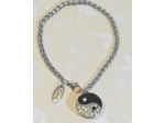 Bracelet en chaîne yin yang