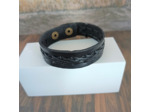 Bracelet cuir homme noir 6